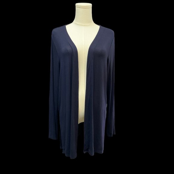 👗5/$25 - Navy Blue Open Front Cardigan - Picture 1 of 3